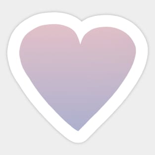 ROSE QUARTZ AND SERENITY LOVE Sticker